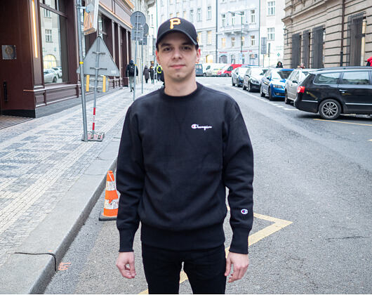 Mikina Champion Crewneck Sweatshirt Black