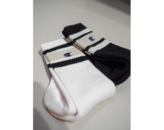 Ponožky Champion Rochester Crew Socks Black