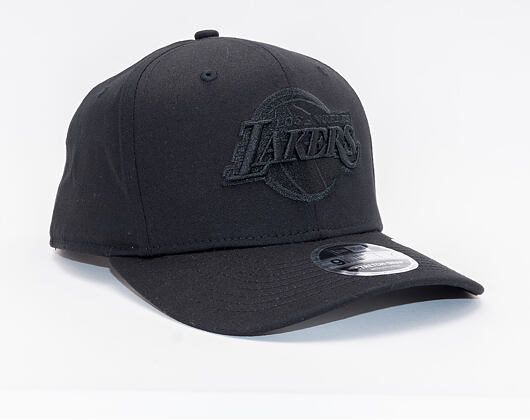 Kšiltovka New Era 9FIFTY Los Angeles Lakers Stretch Snap Tonal Black
