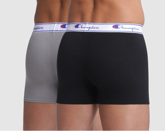 Pánské Boxerky Champion 2P CH00081T/2-8MD Grey/Black