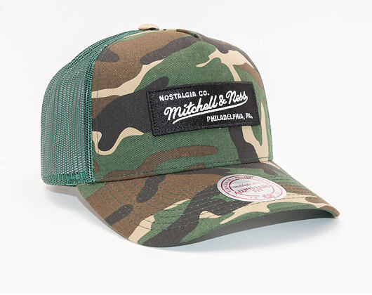 Kšiltovka Mitchell & Ness 648 Box Logo Classic Trucker Camo