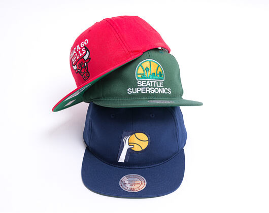 Kšiltovka Mitchell & Ness Seattle Supersonics 462 Team Logo Deadstock Throwback
