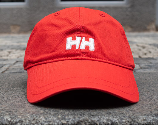 Kšiltovka Helly Hansen Logo Cap Alert Red