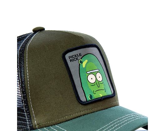 Kšiltovka Capslab Trucker (RICK AND MORTY) Pickle Rick