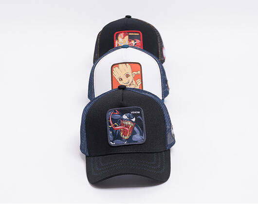 Kšiltovka Capslab Trucker By Freegun (MARVEL) Venom VEN1