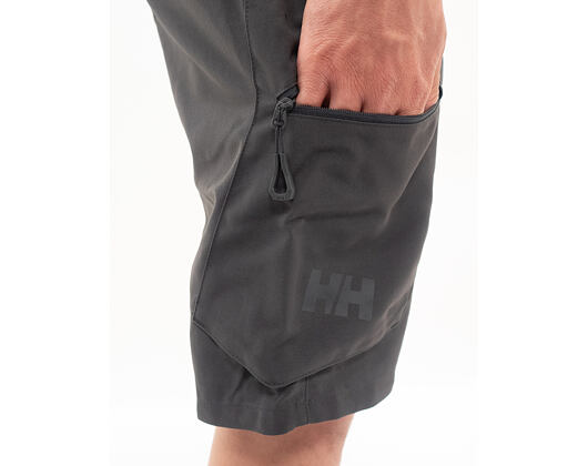 Kraťasy Helly Hansen Crewline Cargo Shorts 980 Ebony