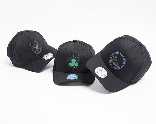 Kšiltovka Mitchell & Ness Boston Celtics 615 Black Siege