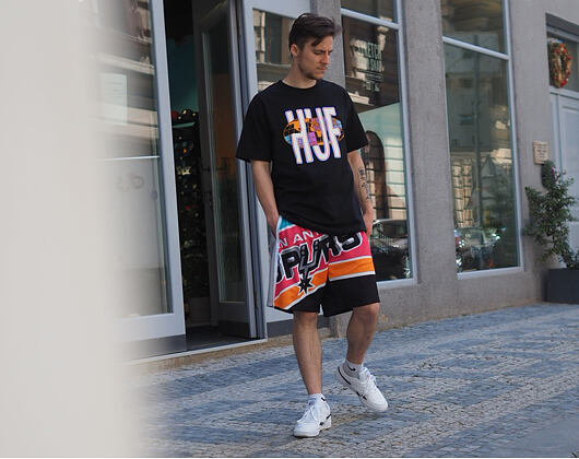 Kraťasy Mitchell & Ness San Antonio Spurs Big Face Shorts