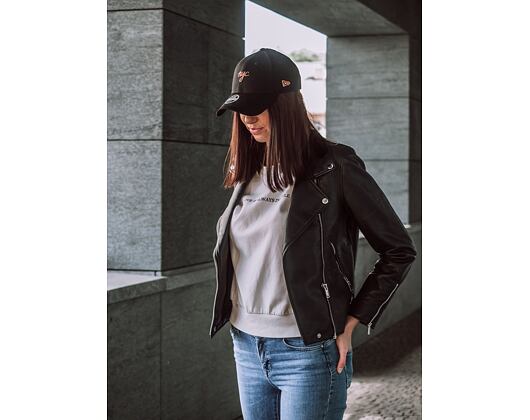 Dámská Kšiltovka New Era 9FORTY NYC Script Black