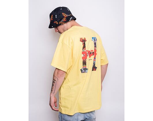 Triko Huf Vs Godzilla Classic H SS T-Shirt Yellow