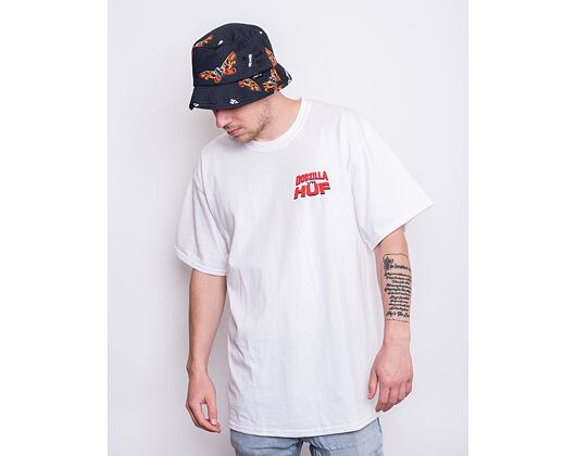 Triko Huf Vs Godzilla Destoy All Monsters SS T-Shirt White