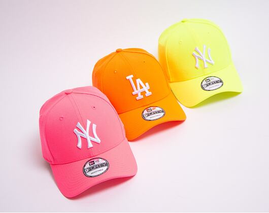 Kšiltovka NEW ERA 9FORTY MLB League Essential Neon Pack New York Yankees Pink