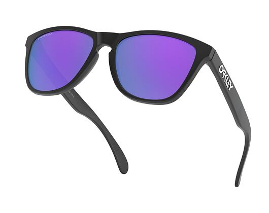 Sluneční Brýle Oakley Frogskins Matte Black/Prizm Violet OO9013-H655