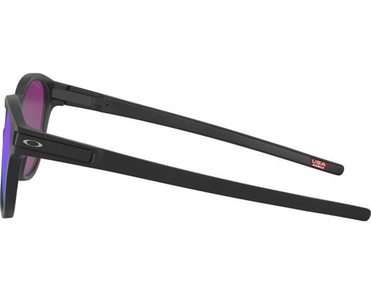 Sluneční Brýle Oakley Latch Matte Black/Prizm Violet OO9265-5553