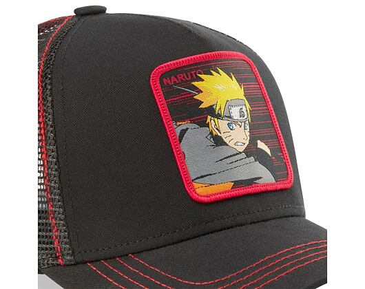 Kšiltovka Capslab - Trucker Naruto - Naruto - Black