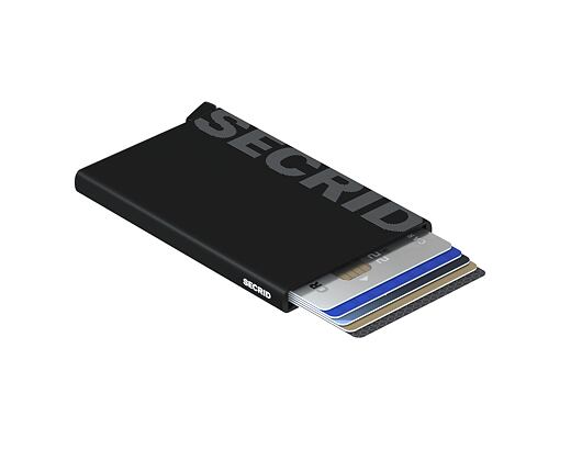 Pouzdro Na Karty Secrid Cardprotector Lasered Logo Black