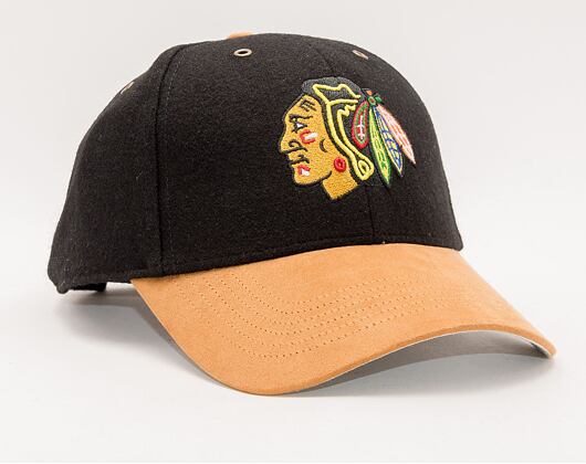 Kšiltovka 47 Brand Chicago Blackhawks Willowbrook MVP Black/Brown