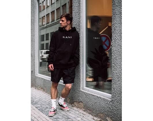 Mikina Karl Kani Retro Hoodie Black - 6092655