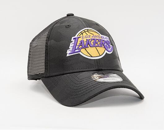 Kšiltovka New Era 9FORTY NBA Seasonal Home Field 9FORTY Los Angeles Lakers Black