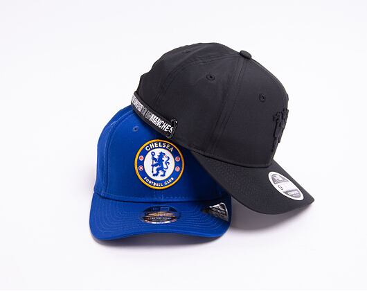 Kšiltovka New Era 9FIFTY Stretch Snap Basic Logo Chelsea FC Lion Crest Calming Blue