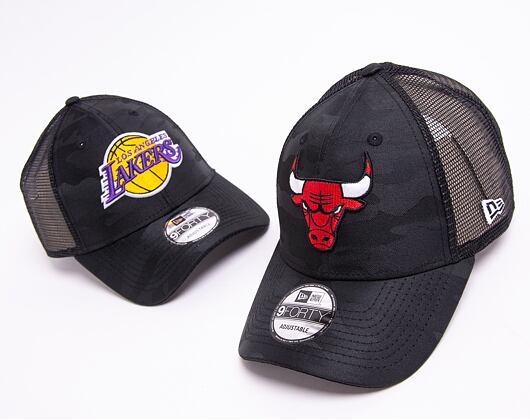 Kšiltovka New Era 9FORTY NBA Seasonal Home Field Chicago Bulls Black