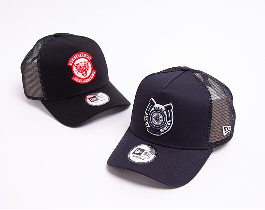 Kšiltovka New Era 9FORTY A-FRAME Trucker Motosport Navy