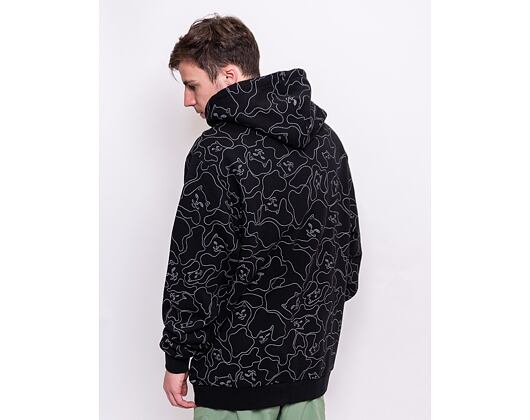 Mikina RIP N DIP Line Camo Hoodie Black