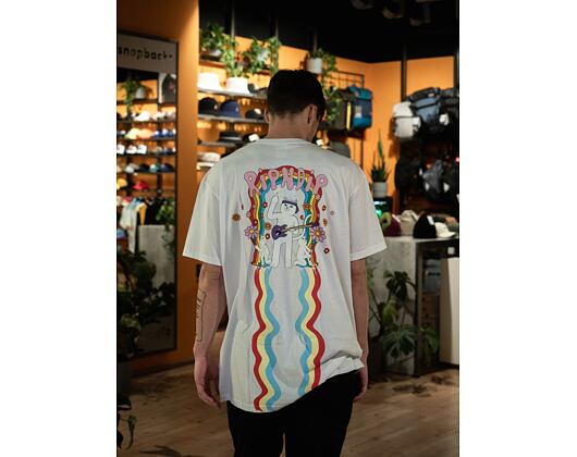 Triko RIP N DIP Groovy Nermal Tee White