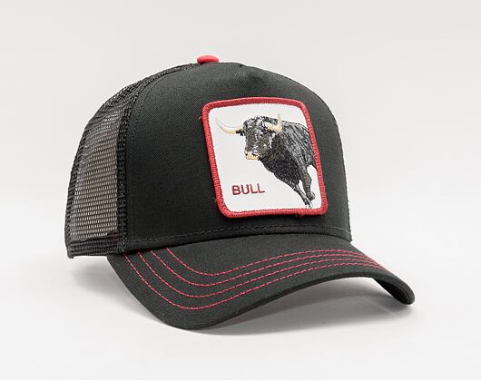 Kšiltovka Goorin - Trucker Bull Honky - Black