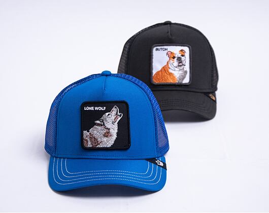 Kšiltovka Goorin - Trucker Wolf - Blue