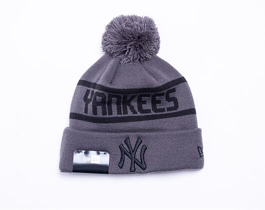 Kulich New Era MLB Team JAKE bobble Cuff Knit New York Yankees Graphite