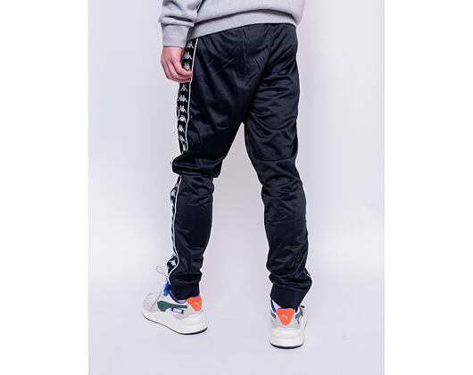 Tepláky Kappa 222 Banda Rastoria Slim 303KUC0 A24 Black/White