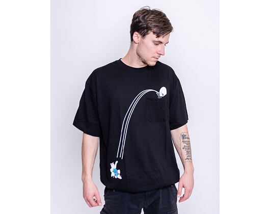 Triko RIP N DIP Hoops Pocket Tee Black