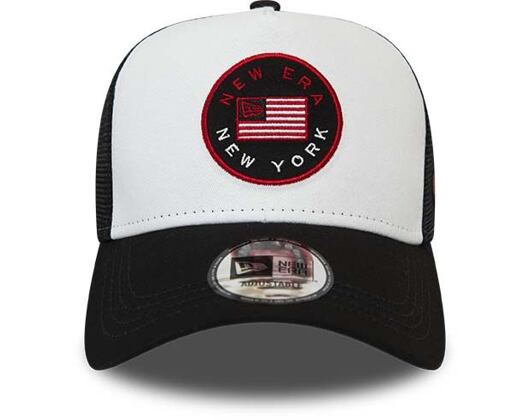 Kšiltovka New Era 9FORTY A-Frame Trucker flag