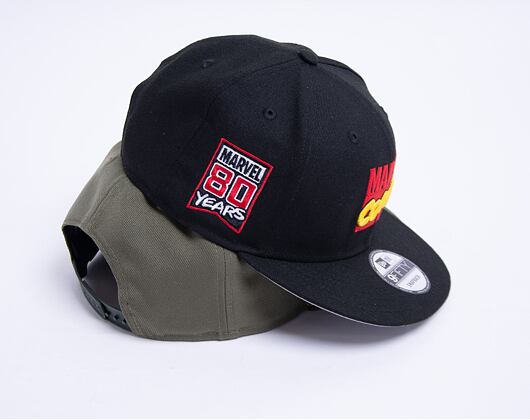 Kšiltovka NEW ERA 9FIFTY 80th Marvel Comics RETRO Black