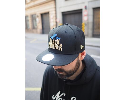Kšiltovka NEW ERA 9FIFTY 80th Black Panther