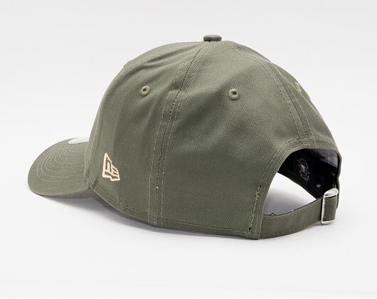 Kšiltovka New Era 9FORTY Color Essential New York Yankees Strapback New Olive / EKQ