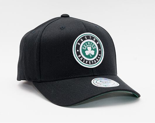 Kšiltovka Mitchell & Ness Boston Celtics Black Varsity Patch 110 Snapback Black