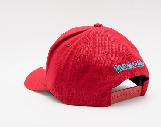 Kšiltovka Mitchell & Ness Red/Teal Snapback Houston Rockets
