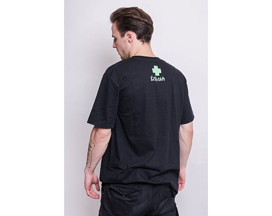 Triko Pink Dolphin Crossroads Portrait Tee Black