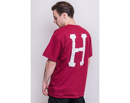 Triko HUF Essentials Classic H T-Shirt Brick