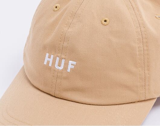 Kšiltovka HUF Essentials OG Logo CV 6 Panel Cap Camel