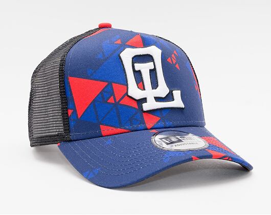 Kšiltovka New Era 9FORTY A-Frame Trucker tri pattern OLYLYO Snapback XPT / Optic White