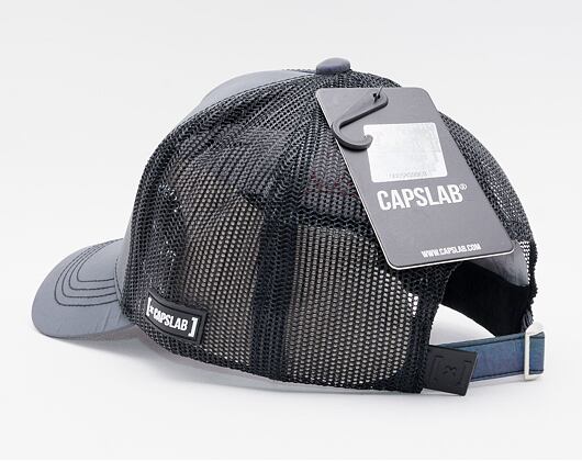 Kšiltovka Capslab Trucker Rainbow/Black Reflective