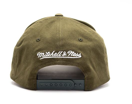 Kšiltovka Mitchell & Ness INTL840 Milwaukee Bucks Cardinal 110 Snapback
