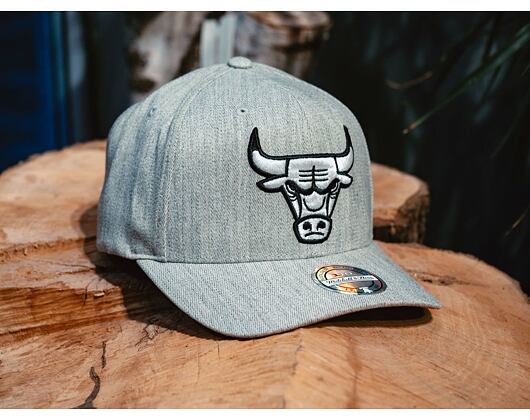 Kšiltovka Mitchell & Ness Chicago Bulls Heathered 110 Snapback