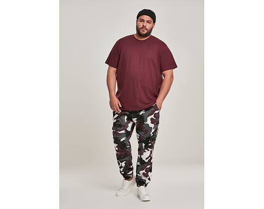 Kalhoty Urban Classic TB3137 Camo Cargo Jogging Pants 2.0 Wine Camo