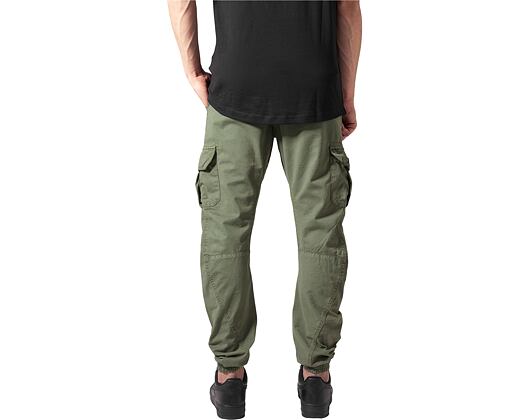Kalhoty Urban Classic TB1268 Cargo Jogging Pants Olive