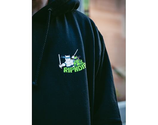 Mikina RIP N DIP Teenage Mutant Hoodie RND4725 Black