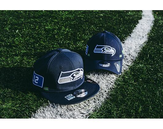 Kšiltovka New Era 39THIRTY NFL20 Sideline Home Seattle Seahawks Stretch Fit Team Color